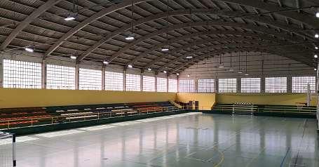 Renovación iluminación Pabellón José Mario González