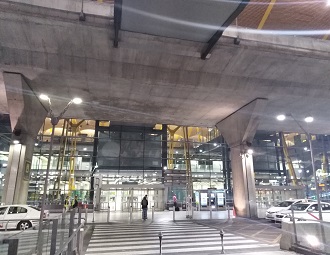 Iluminación exterior Aeropuerto Adolfo Suárez Madrid Barajas