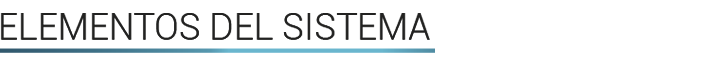 ELEMENTOS DEL SISTEMA